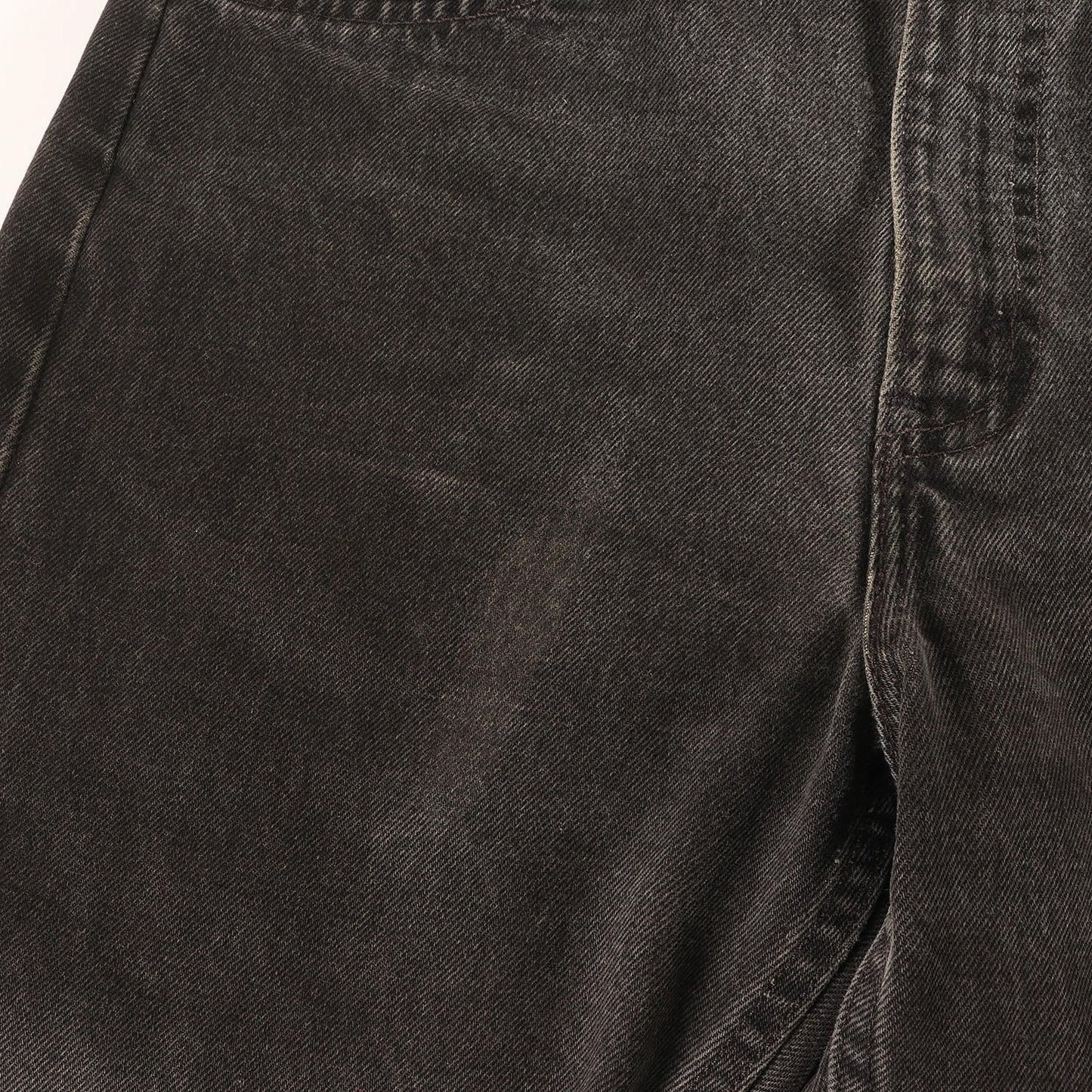 90s テーパード ブラックデニム パンツ (505 REGULAR FIT STRAIGHT LEG) / MADE IN USA