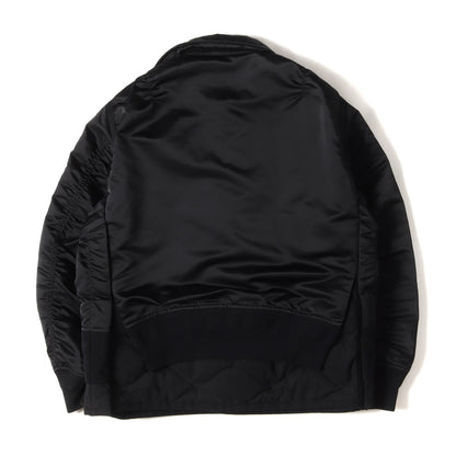 22AW ナイロンツイル ミックス ブルゾン (Nylon Twill Mix Blouson)