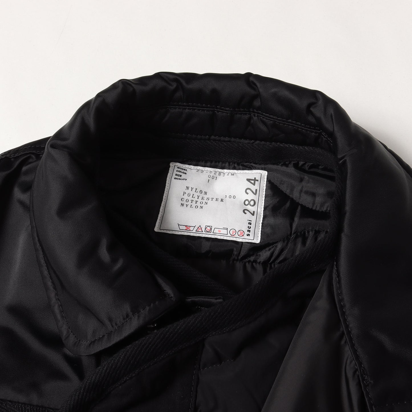 22AW ナイロンツイル ミックス ブルゾン (Nylon Twill Mix Blouson)