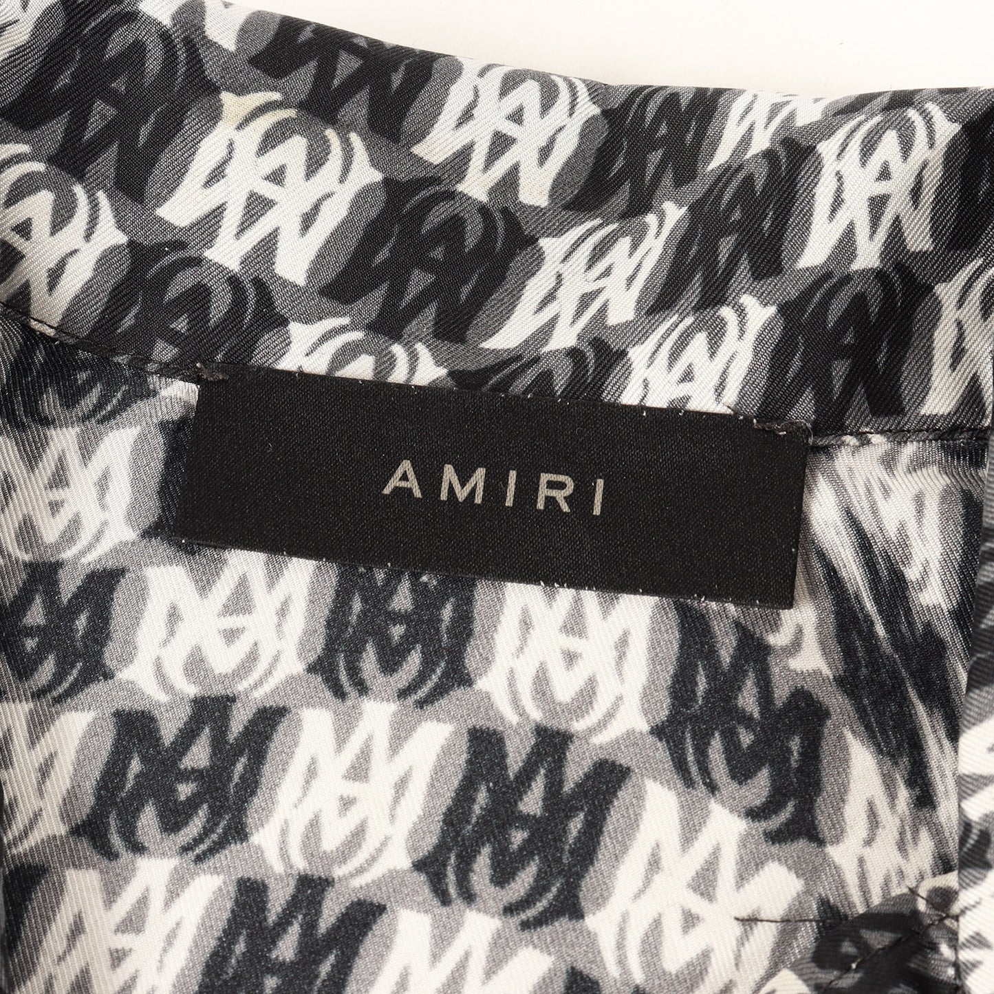 23AW ウェービー ロゴ シルク ショートスリーブ シャツ (WAVY MA SS SILK SHIRT)