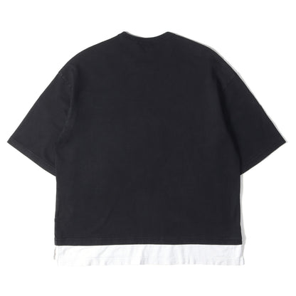 22SS ワンポイントロゴ レイヤード Tシャツ