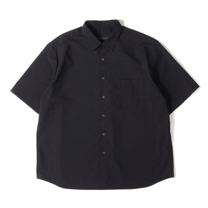 24SS ストレッチ サマートロピカルウール ショートスリーブ シャツ (SUMMER STRETCH WOOL S/S SHIRT)