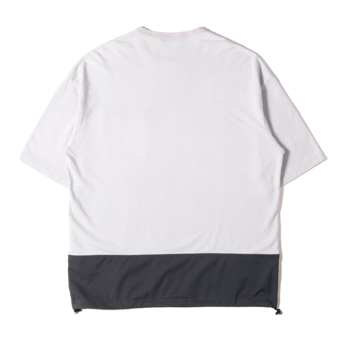 24SS 異素材切替 バイカラー Tシャツ