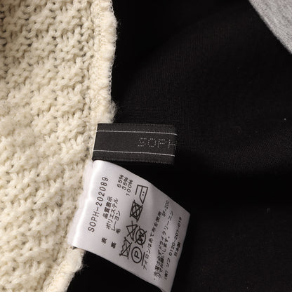 ファブリック ミックス クルーネック ニット セーター (FABRIC MIX CREWNECK KNIT)