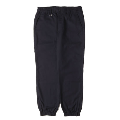 23AW ストレッチウール イージーパンツ (STRETCH WOOL HEM SHIRRING STANDARD EASY PANTS)