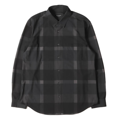 23AW トーナルクレストブリッジチェックトリコットシャツ