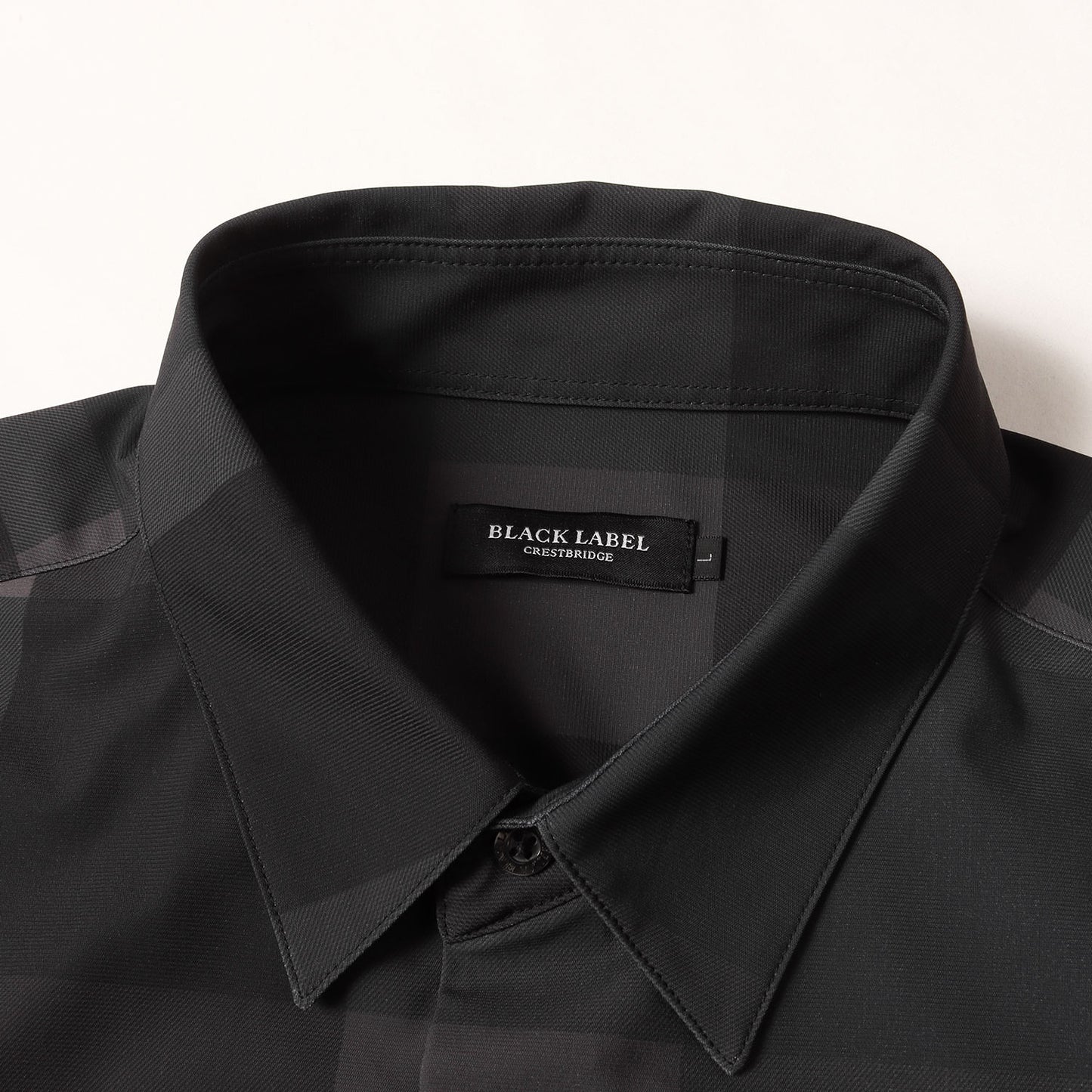 23AW トーナルクレストブリッジチェックトリコットシャツ
