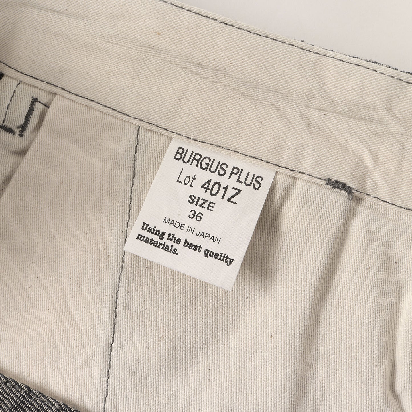 ストライプ コバート トラウザーズ ワーク パンツ (Stripe Covert Trousers)