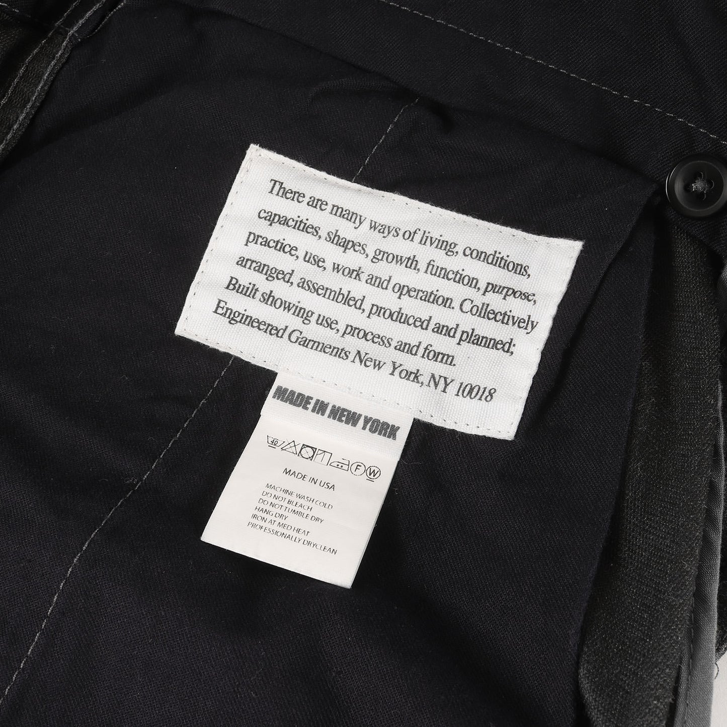 サイドスナップ ワイド テーパード ワークパンツ