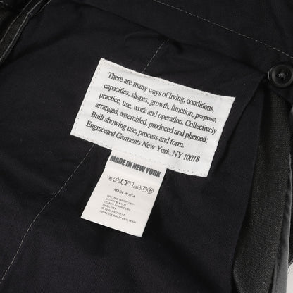 サイドスナップ ワイド テーパード ワークパンツ