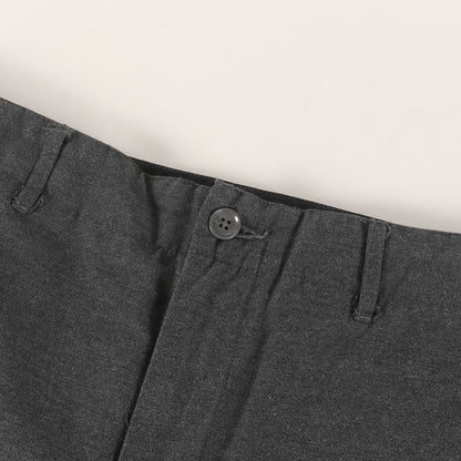 サイドスナップ ワイド テーパード ワークパンツ