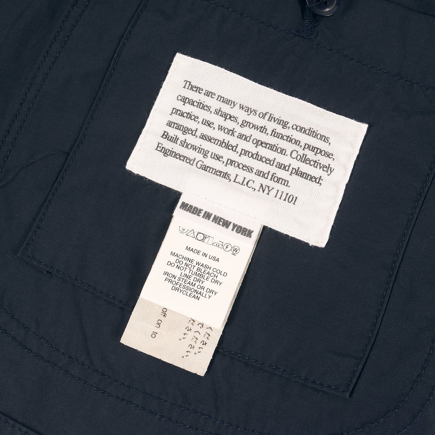 MUSEUM ARK 別注 ベッドフォード ジャケット (Bedford Jacket Solid Nyco Cloth)