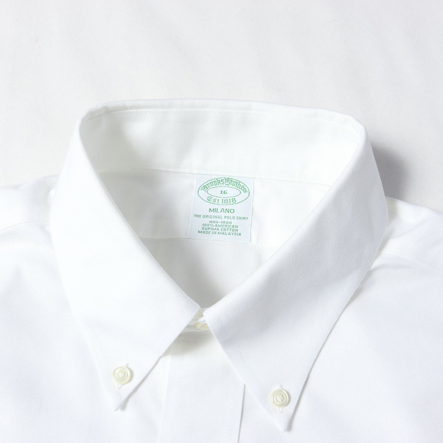 ボタンダウン オックスフォード 半袖 シャツ (THE ORIGINAL POLO SHIRT) / MILANO