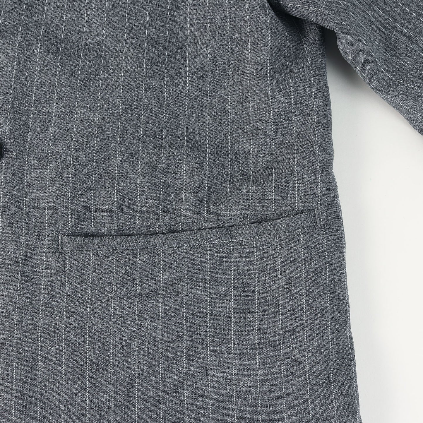 25SS TECH MELANGE WASHABLE とろみジャケット