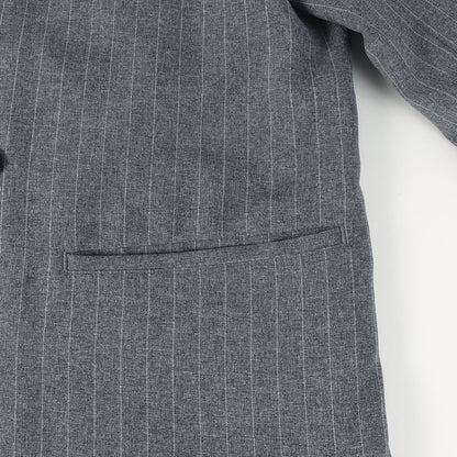 25SS TECH MELANGE WASHABLE とろみジャケット