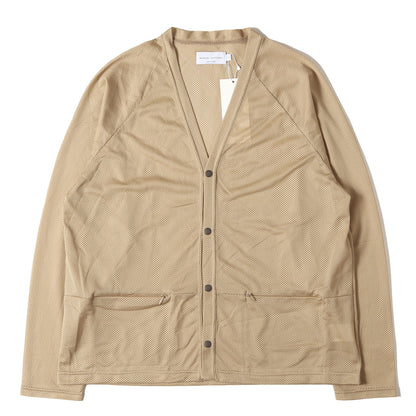 21SS Vネック メッシュ カーディガン / MADE IN JAPAN