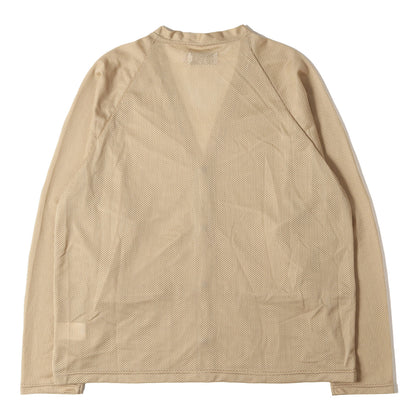 21SS Vネック メッシュ カーディガン / MADE IN JAPAN