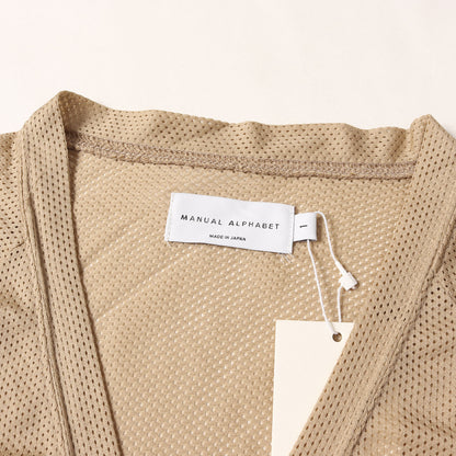 21SS Vネック メッシュ カーディガン / MADE IN JAPAN