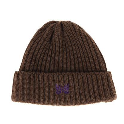 24AW パピヨン刺繍 ワッチビーニー (Watch Cap Merino Wool)