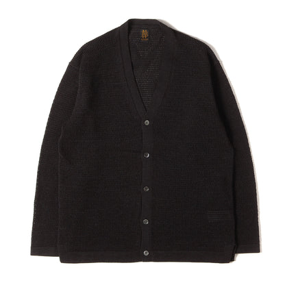 23SS Vネック サマーニット メッシュ カーディガン (SUMMER KNIT V NECK CARDIGAN)