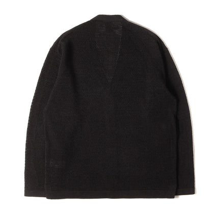 23SS Vネック サマーニット メッシュ カーディガン (SUMMER KNIT V NECK CARDIGAN)