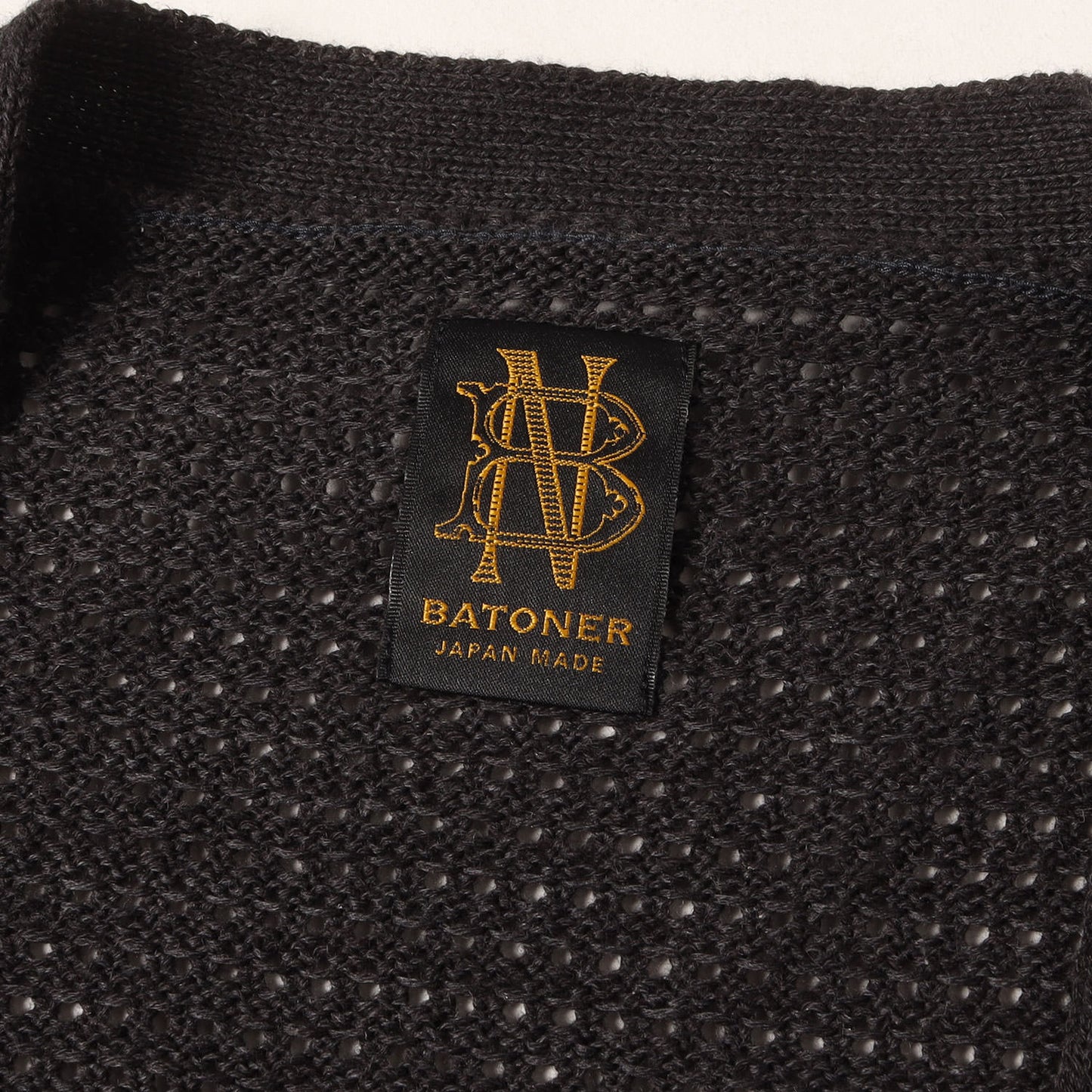 23SS Vネック サマーニット メッシュ カーディガン (SUMMER KNIT V NECK CARDIGAN)