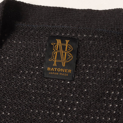 23SS Vネック サマーニット メッシュ カーディガン (SUMMER KNIT V NECK CARDIGAN)