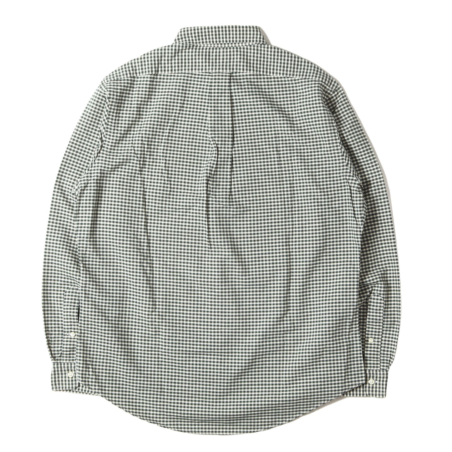 ギンガムチェック ボタンダウン ドレス シャツ / CUSTOM FIT