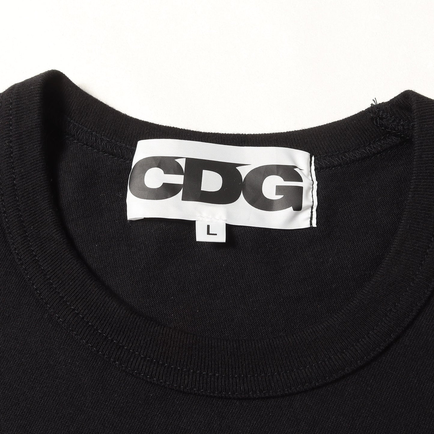 24AW バイアス カットソー (BIAS DESIGNED LONG SLEEVED T-SHIRT) / CDG