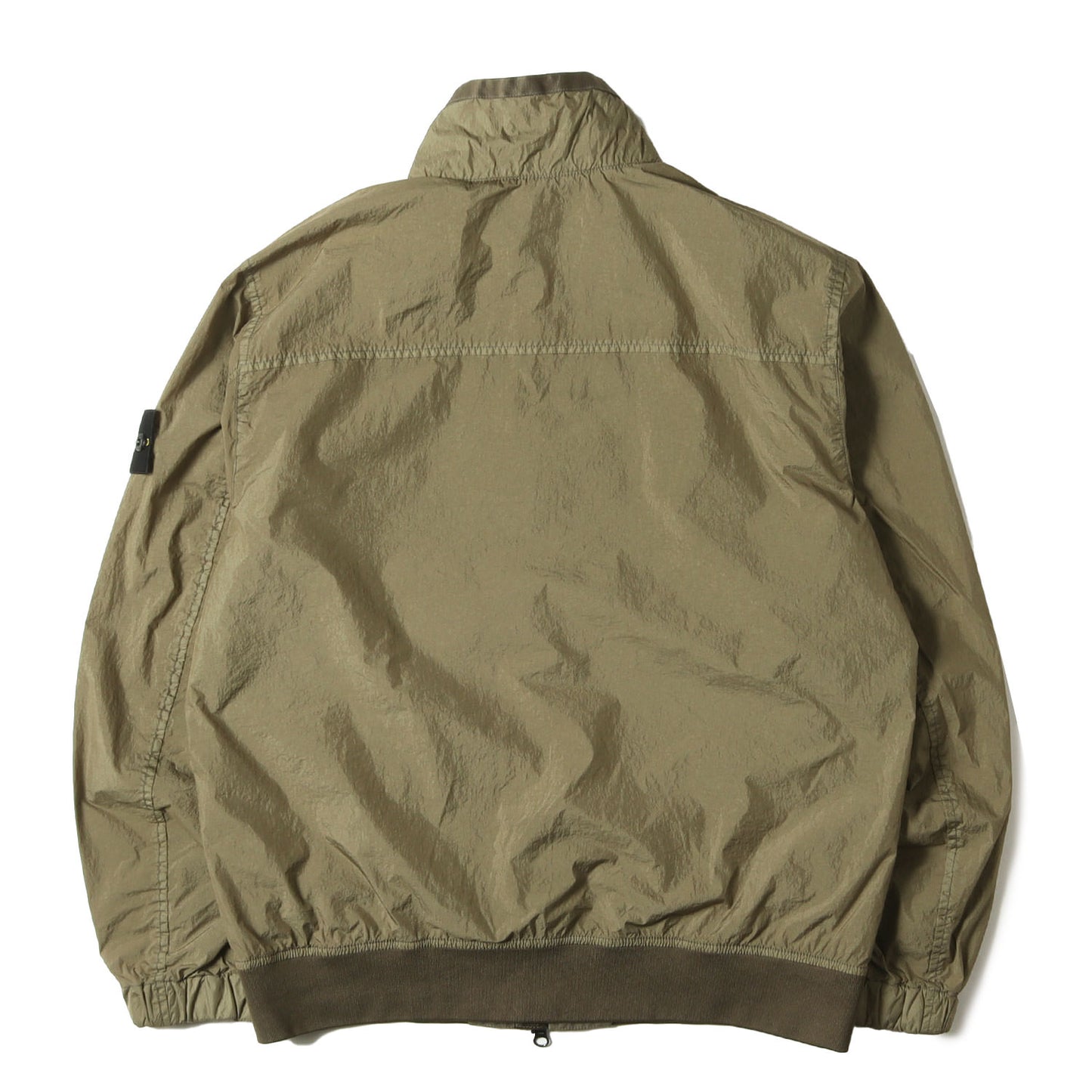 26SS ガーメントダイ ナイロン ダブルジップ ジャケット (CRINKLE REPS NY)