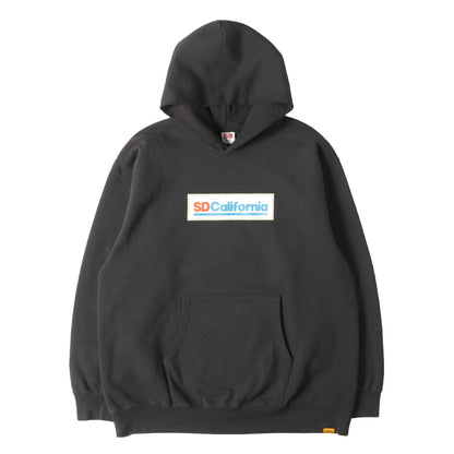 24SS グラフィック ロゴ スウェット パーカー (SD US Cotton SDC Logo Hood Sweat)