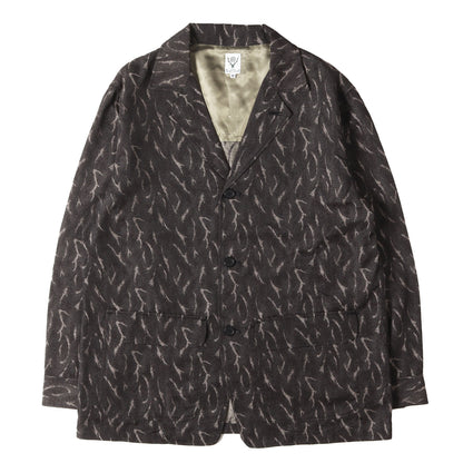 25SS ジオメトリック ジャガード 3B ペンジャケット (Pen Jacket Deer Horn Camo Jacquard)