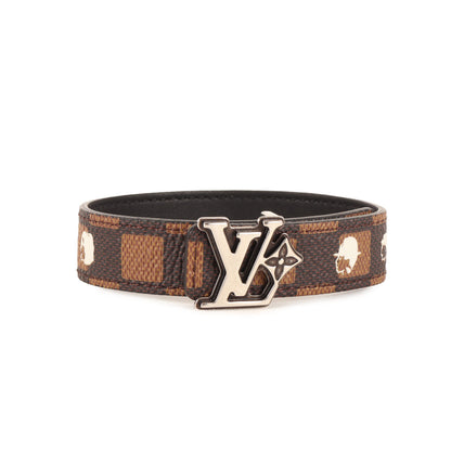 25AW × NIGO LV フラワー ダミエ フレンドシップ リバーシブル ブレスレット (LV Flower Damier Phriendship Reversible Bracelet)