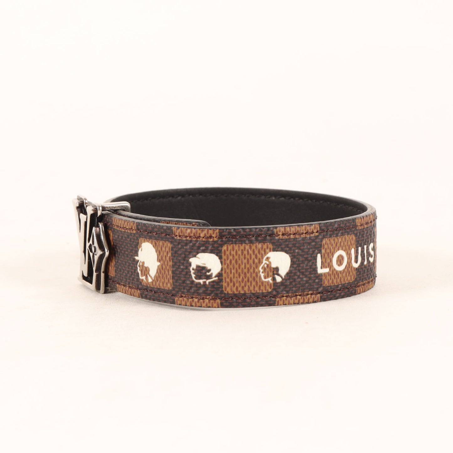 25AW × NIGO LV フラワー ダミエ フレンドシップ リバーシブル ブレスレット (LV Flower Damier Phriendship Reversible Bracelet)