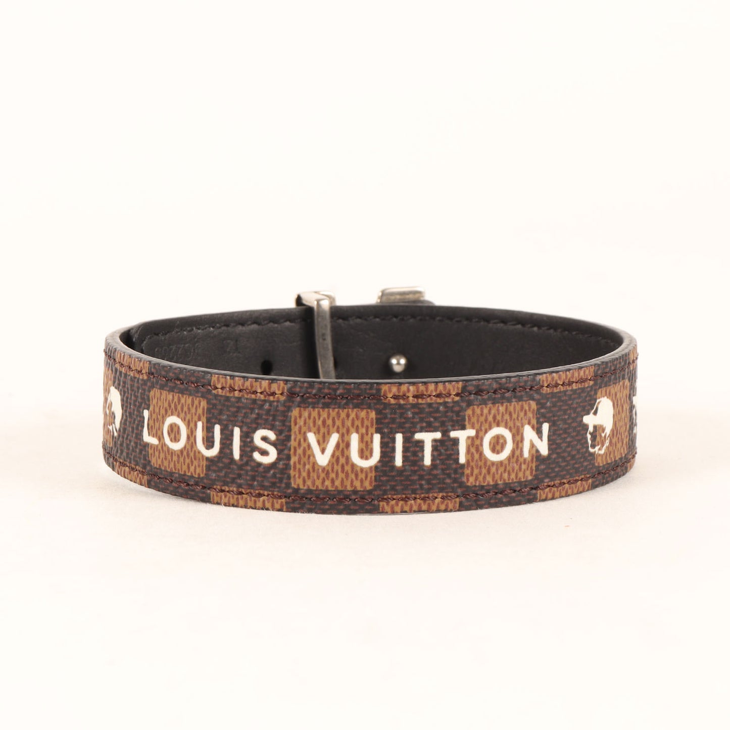 25AW × NIGO LV フラワー ダミエ フレンドシップ リバーシブル ブレスレット (LV Flower Damier Phriendship Reversible Bracelet)