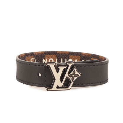 25AW × NIGO LV フラワー ダミエ フレンドシップ リバーシブル ブレスレット (LV Flower Damier Phriendship Reversible Bracelet)