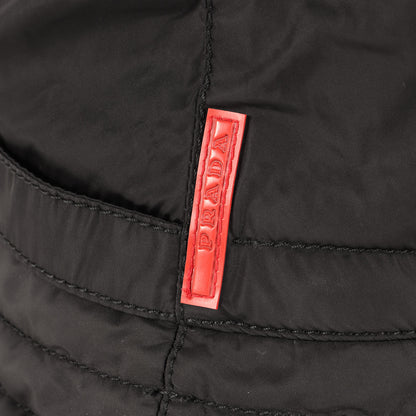 00s フリース耳当て付き 2WAY ナイロン バケット ハット / MADE IN ITALY