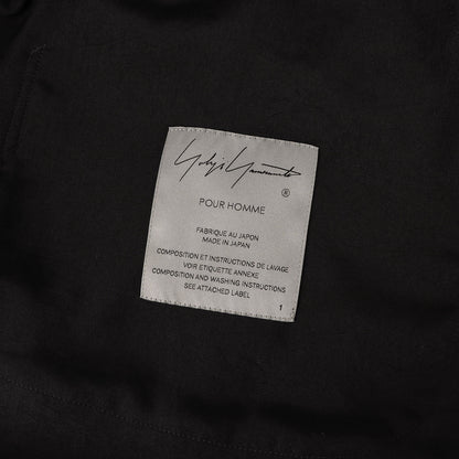 22SS タキシード バックギャザー コート (TA/TUXEDO BACK GATHER COAT) / POUR HOMME