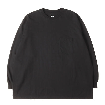 クルーネック ロングスリーブ ポケット Tシャツ (L/S Crew Neck Tee)