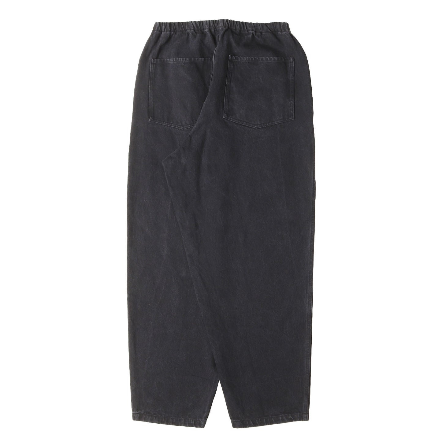 25SS ブラックドリル テーパード イージー パンツ