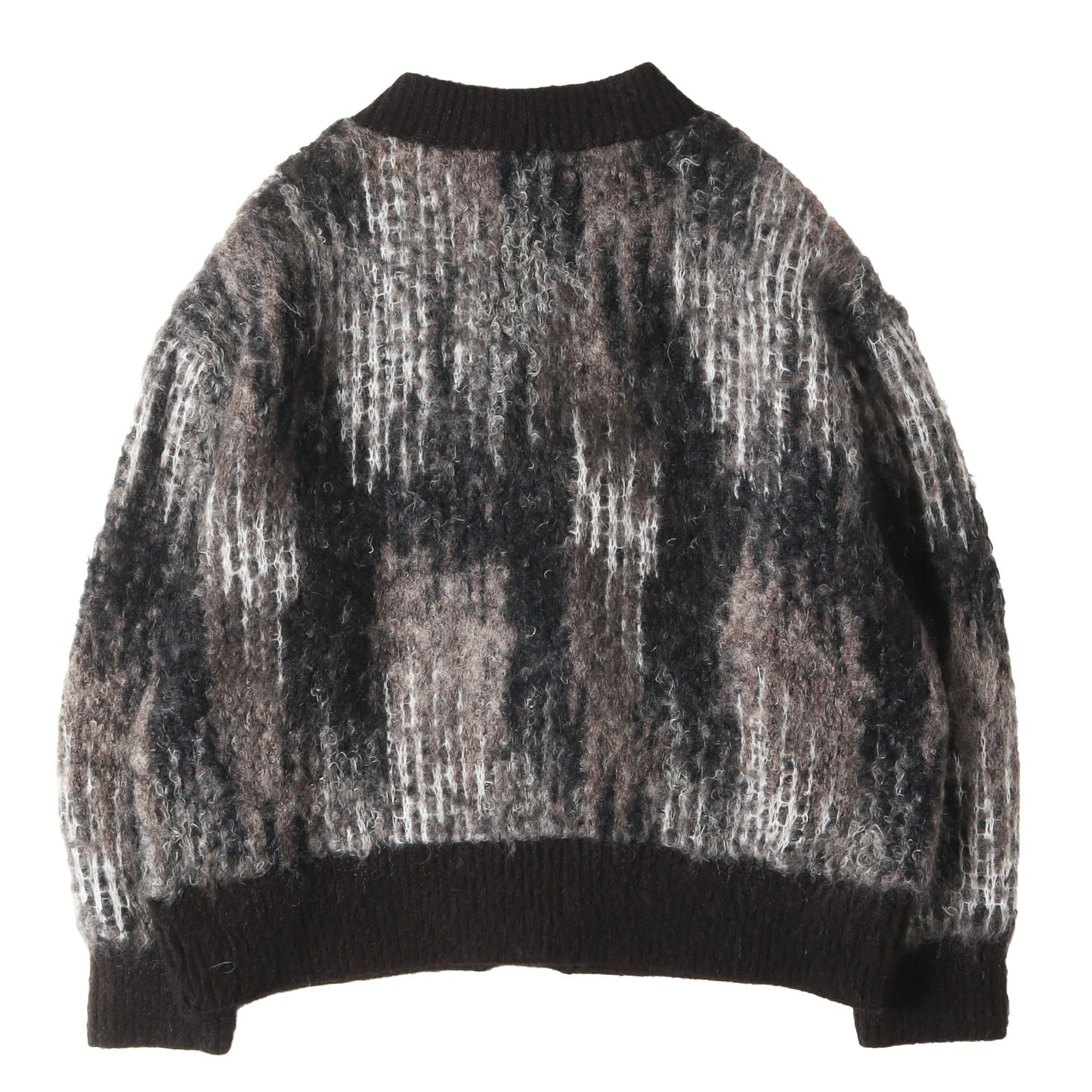 23AW モヘア ニット カーディガン (Multi Color Brushed Prime-Over V-Neck Knit Cardigan)
