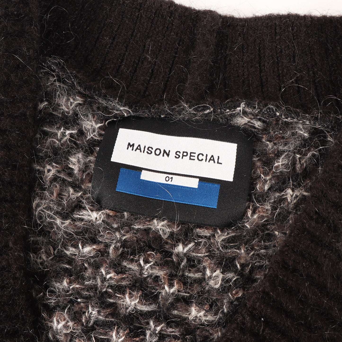 23AW モヘア ニット カーディガン (Multi Color Brushed Prime-Over V-Neck Knit Cardigan)