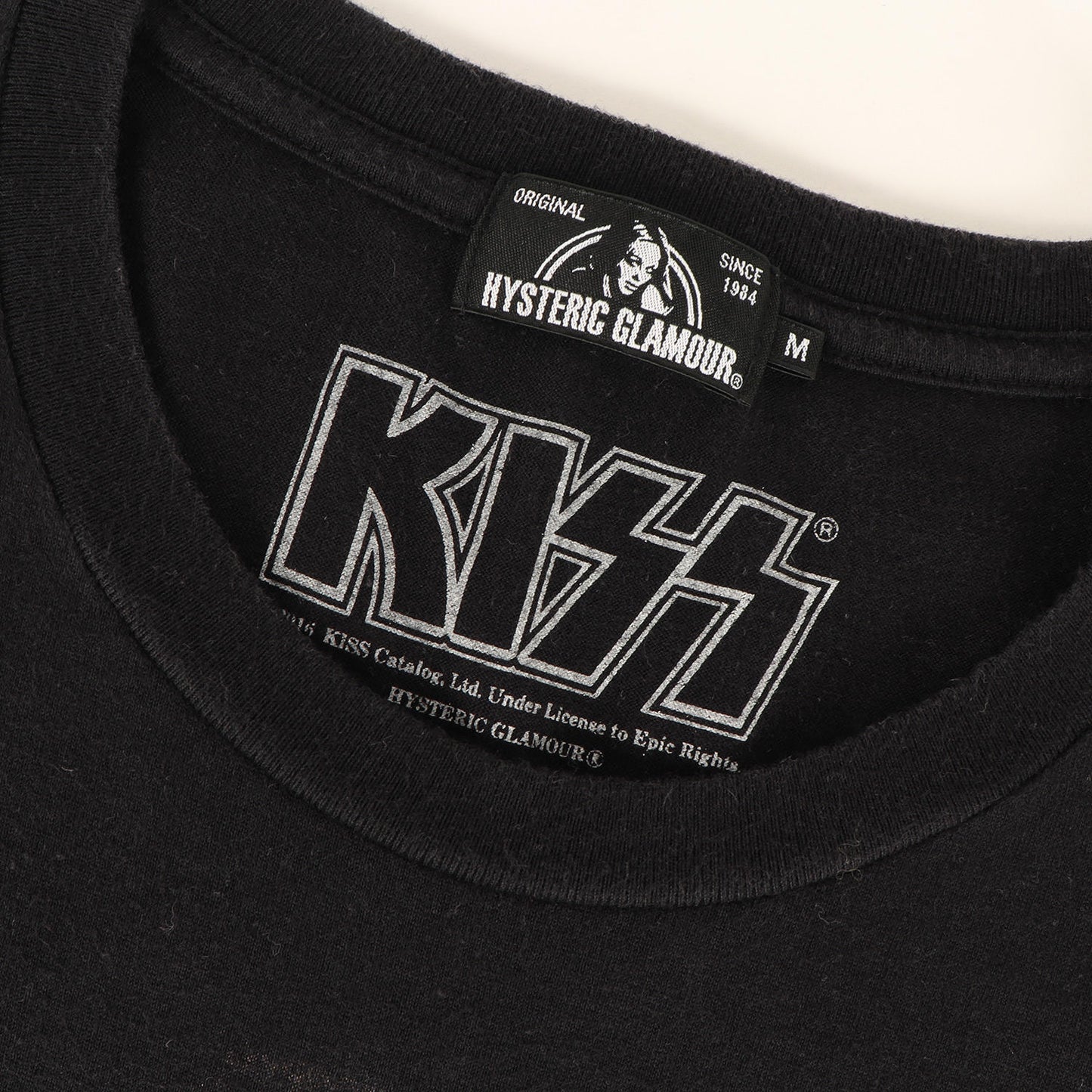 × KISS ロゴ Tシャツ / MADE IN JAPAN