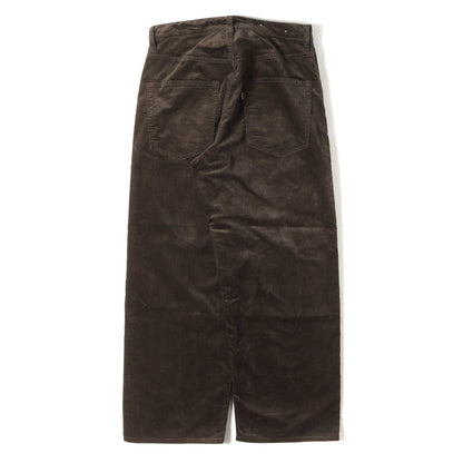 24AW ストレッチ コーデュロイ パンツ (SOLOTEX Stretch Corduroy Wide Leg Jeans)
