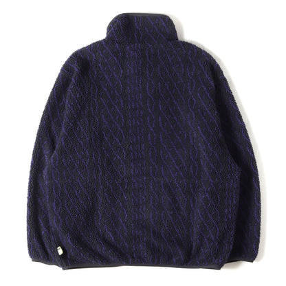 22AW ジオメトリック ジャガード フリース ジャケット (JACQUARD FLEECE)