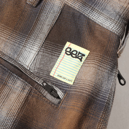21AW オンブレチェック バギーテーパード パンツ (RAPOMBRE PANTS)