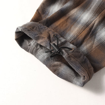 21AW オンブレチェック バギーテーパード パンツ (RAPOMBRE PANTS)