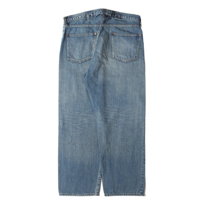 26SS ヴィンテージ加工 デニム パンツ (No.22 Washed Wide Denim Pants)