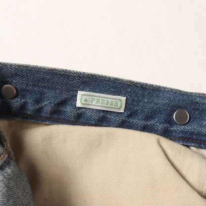 26SS ヴィンテージ加工 デニム パンツ (No.22 Washed Wide Denim Pants)