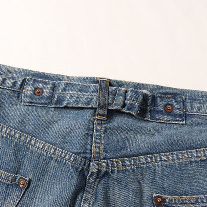 26SS ヴィンテージ加工 デニム パンツ (No.22 Washed Wide Denim Pants)